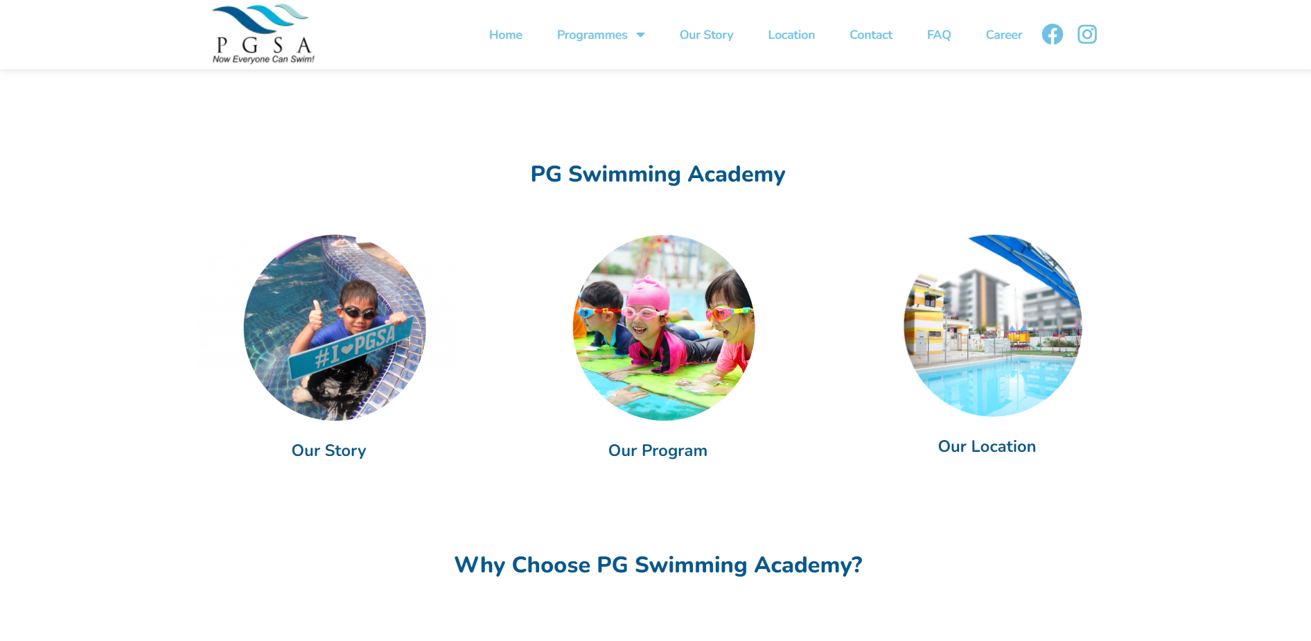 PG Swimming Academy – in Malaysia