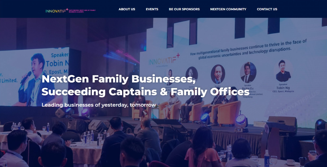 Innovatif+ – NextGen Family Businesses Event in Asia